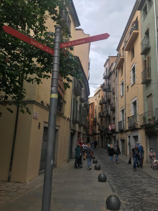 Apartamento Con Encanto Y Terraza En Barri Vell De Girona, El Cul De La Lleona Экстерьер фото
