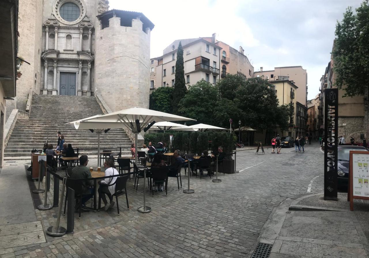 Apartamento Con Encanto Y Terraza En Barri Vell De Girona, El Cul De La Lleona Экстерьер фото